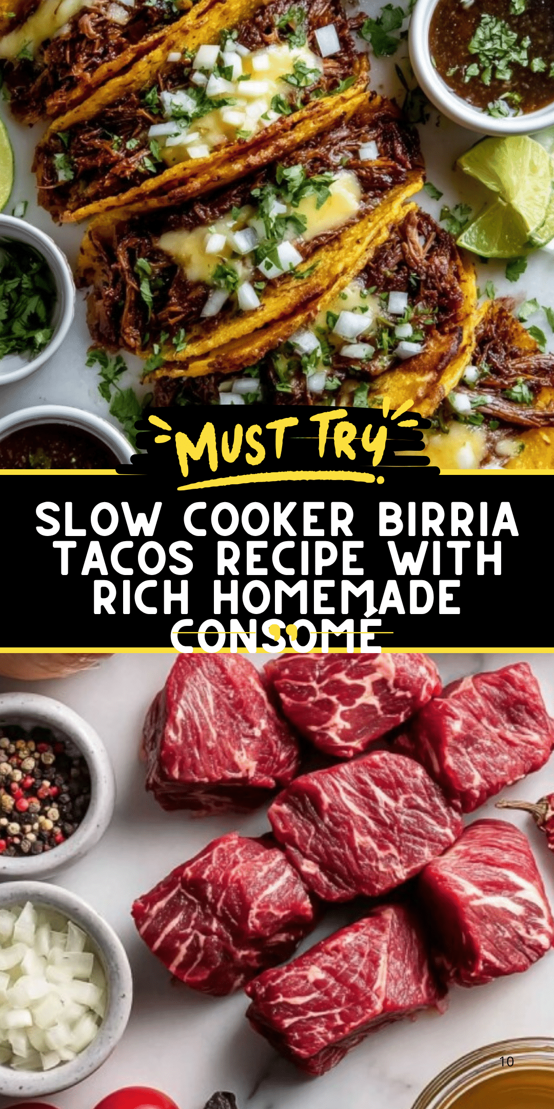 Slow Cooker Birria Tacos Recipe | Irresistible Mexican Comfort Food