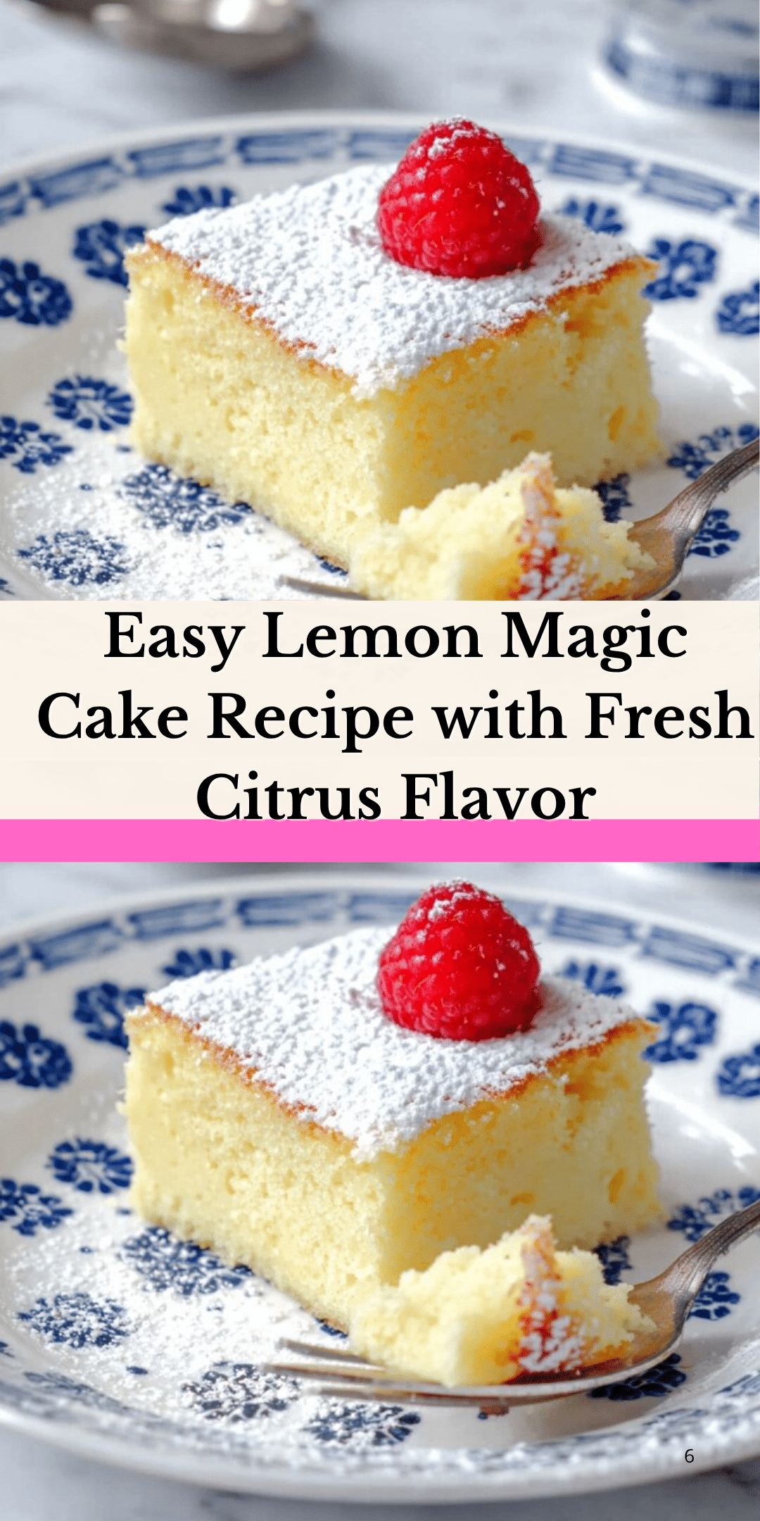 Lemon Magic Lemon Magic Cake: Bright, Layered Citrus Delight