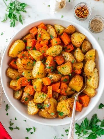 Roasted Potatoes and Carrots Recipe