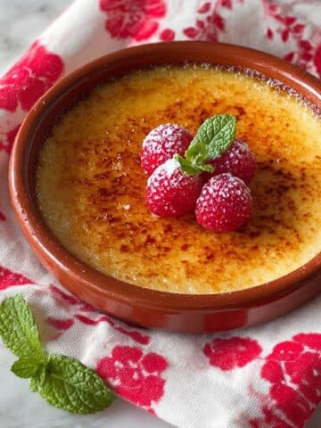 Cranberry Amaretto Crème Brûlée Recipe