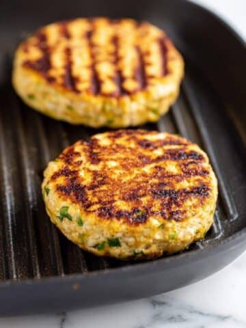 Cilantro Lime Chicken Burgers Recipe