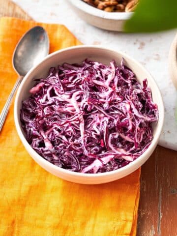 Simple and Easy Purple Cabbage Coleslaw Recipe