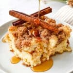 Overnight Eggnog French Toast Casserole Recipe