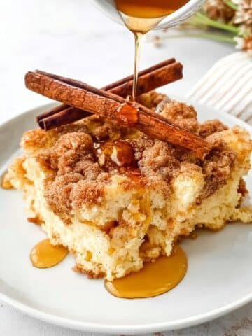 Overnight Eggnog French Toast Casserole Recipe