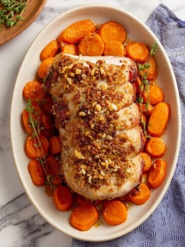 Juicy Roasted Boneless Turkey Breast with Herb Butter Recipe