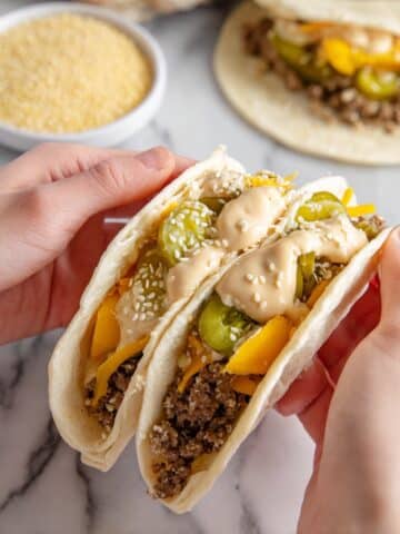 Big Mac Tacos Recipe