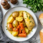 Slow Cooker Ranch Chicken and Potatoes Recipe