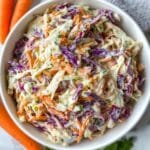 Healthy Greek Yogurt Coleslaw Recipe