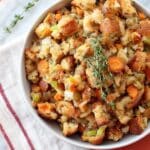 Slow Cooker Sweet Potato Herb Stuffing Recipe