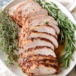 Smoked Turkey Breast with Herb Brine and Spice Rub Recipe