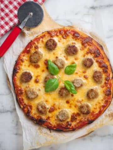 Italian Sausage and Mozzarella Pizza Recipe