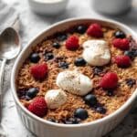 Baked Oatmeal with Berries and Pecans Recipe