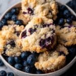 Blueberry Crumble Muffins Recipe