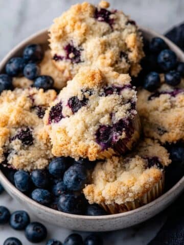 Blueberry Crumble Muffins Recipe