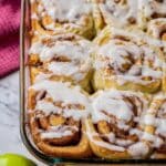 Apple Crumble Cinnamon Rolls Recipe