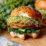 Crunchy Breaded Chicken Sandwich with Mustard Honey Sauce Recipe