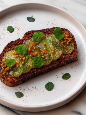 Air Fryer Honey Kiwi Toast Recipe