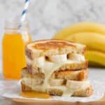 Honey Banana Grilled Cheese Sandwich Recipe