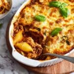 Stuffed Shells with Ricotta, Spinach, and Rich Meat Sauce Recipe