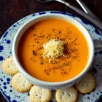 Roaster Red Pepper Gouda Soup Recipe