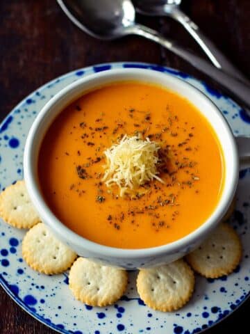 Roaster Red Pepper Gouda Soup Recipe
