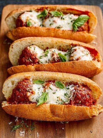 Homemade Meatball Sub Sandwich Recipe