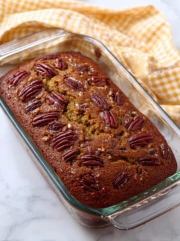 Banana Coffee Pecan Bread Recipe