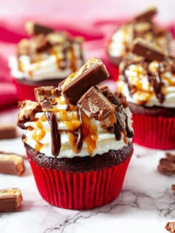 Easy Chocolate Caramel Cupcakes Recipe