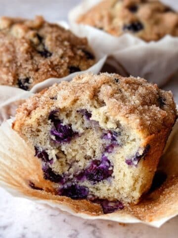 Blue Corn Blueberry Chocolate Chip Muffins Recipe