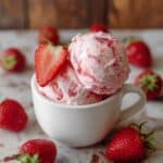 Strawberry Swirl Ice Cream Recipe