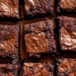 Nutella Brownies with Heart-Shaped Nutella Fillings Recipe