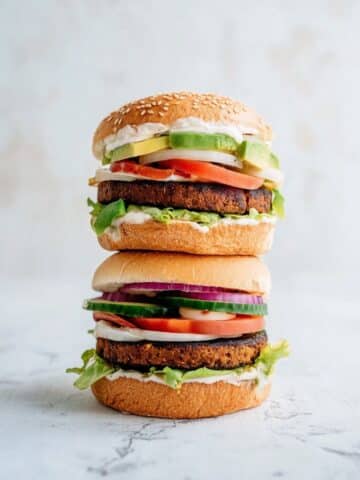 Tempeh Veggie Burgers Recipe