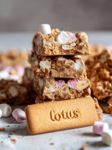 White Chocolate Biscoff Rocky Road Recipe