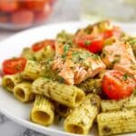 Salmon Pesto Pasta Recipe