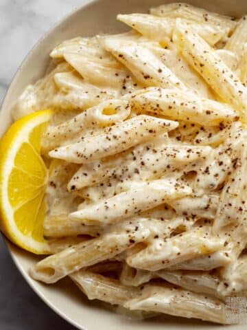 Parmesan, Ricotta, and Black Pepper Pasta in 15 Minutes Recipe