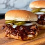 Smoked BBQ Beef Sandwiches with Pulled Chuck Roast Recipe