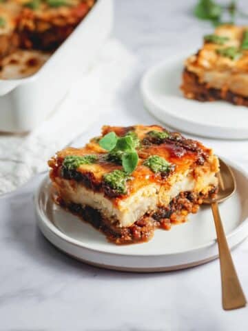 Cheesy Bolognese Rice Bake Recipe