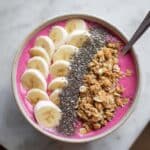 Healthy Pink Smoothie Bowl Recipe