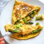 Asparagus Omelette with Parmesan Recipe
