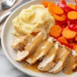 Crock Pot Juicy Turkey Breast with Homemade Gravy Recipe