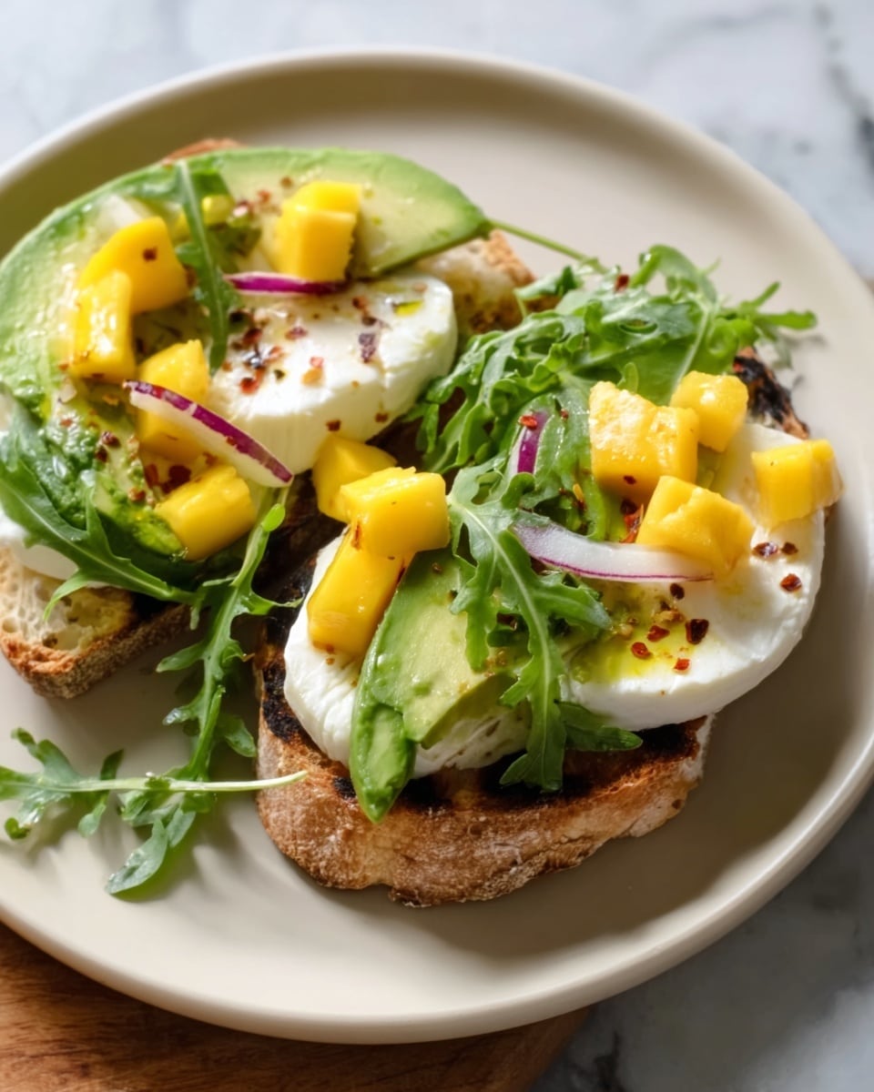 Summer Fancy Toast: Vibrant & Fresh Summer Brunch Idea