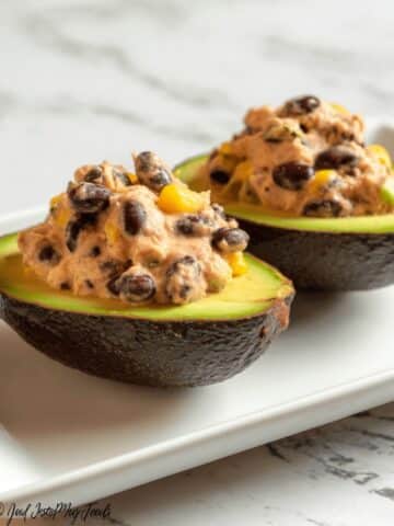Southwest Chicken Salad Stuffed Avocado Recipe
