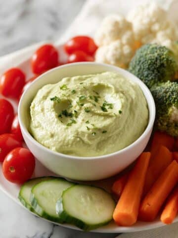 Cilantro Lime Avocado Yogurt Dip Recipe