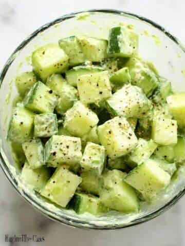 Cucumber Avocado Salad Recipe