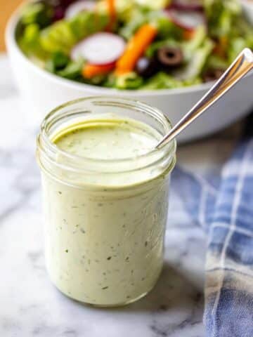 Creamy Avocado Ranch Dressing and Dip Recipe
