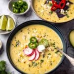 Creamy Chicken Poblano Soup Recipe