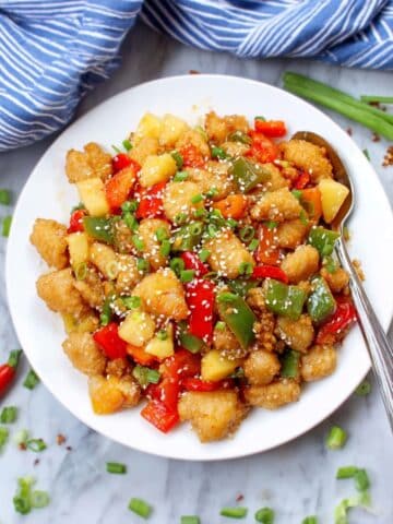 Air Fryer Sweet and Sour Chicken Recipe