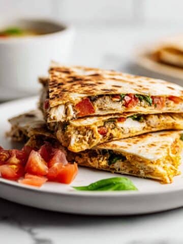 Chicken Pesto Quesadilla Recipe