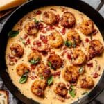 Sun-Dried Tomato Shrimp in Creamy White Wine Sauce Recipe