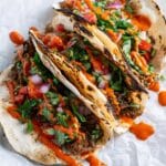 Easy Egg Tacos with Spiced Scrambled Eggs and Fresh Toppings Recipe